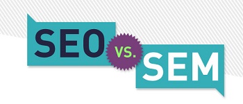 تفاوت SEM و SEO در چیست ؟